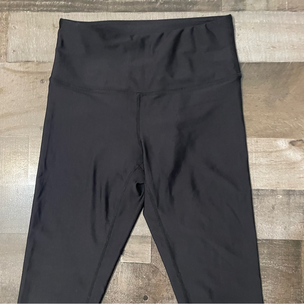 Zella High Rise Cropped Leggings 7/8 Length Athletic Women’s Small Black - Picture 6 of 12